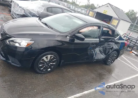 2019 Nissan Sentra S z USA, uszkodzony, nr VIN 3N1AB7AP4KY332683